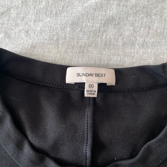 Sunday Best Black Mini Dress - Picture 2 of 3